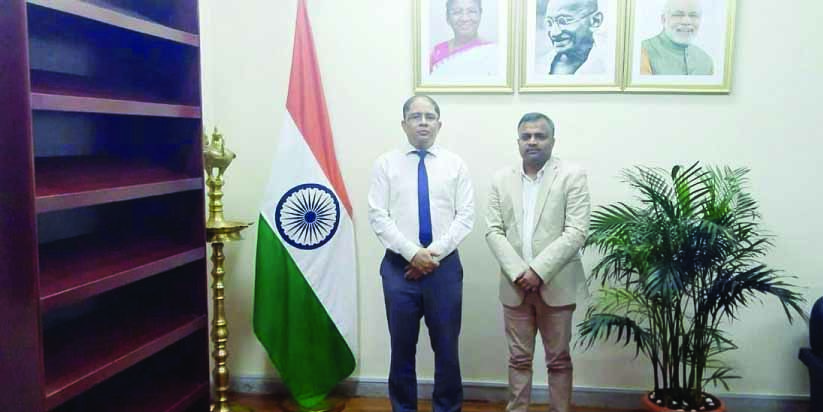 ഇന്ത്യൻ കോൺസൽ ജനറലുമായി കൂടിക്കാഴ്ച നടത്തി ഇന്ത്യൻ കോൺസൽ ജനറലുമായി കൂടിക്കാഴ്ച നടത്തി