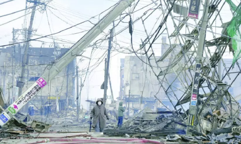 ജപ്പാനിലെ ഭൂകമ്പം: ഒമാൻ അനുശോചിച്ചു ജപ്പാനിലെ ഭൂകമ്പം: ഒമാൻ അനുശോചിച്ചു