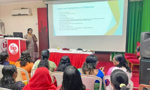 പ്ര​തി​ഭ വ​നി​ത​വേ​ദി പ്ര​മേ​ഹ അ​വ​ബോ​ധ ക്ലാ​സ് സം​ഘ​ടി​പ്പി​ച്ചു