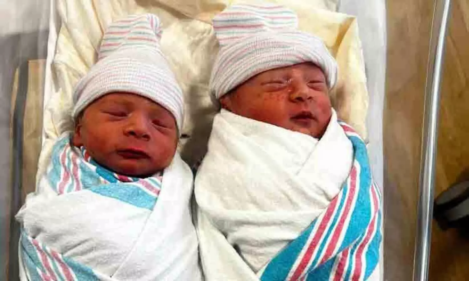 These twins don’t share a birthday