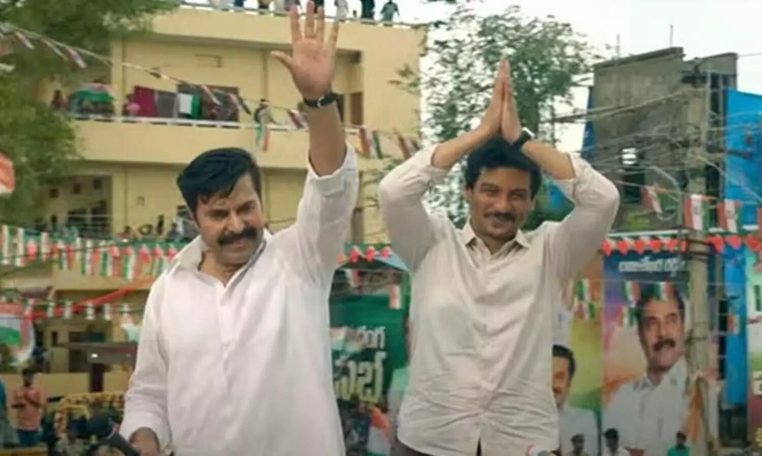 Jiva follows in Mammoottys footsteps in this political drama on Yatra 2