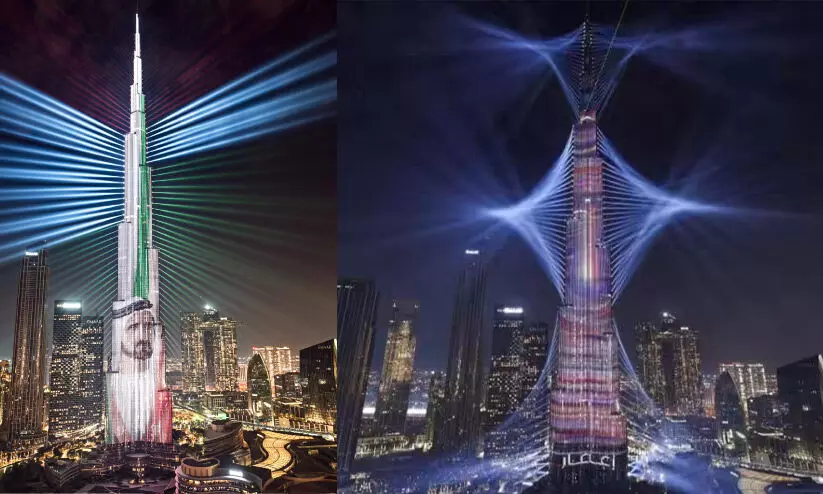 ലോകത്തെ അതിശയിപ്പിച്ച് 14 വർഷം; ‘ബുർജ് ഖലീഫ’ക്ക് പിറന്നാൾ മധുരം ലോകത്തെ അതിശയിപ്പിച്ച് 14 വർഷം; ‘ബുർജ് ഖലീഫ’ക്ക് പിറന്നാൾ മധുരം