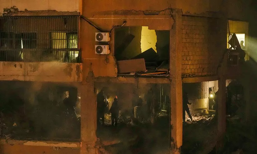 സാലിഹ് അറൂരിയുടെ വധം; ഇസ്രായേലിനെതിരെ ലബനാൻ യു.എൻ രക്ഷാസമിതിയിൽ സാലിഹ് അറൂരിയുടെ വധം; ഇസ്രായേലിനെതിരെ ലബനാൻ യു.എൻ രക്ഷാസമിതിയിൽ