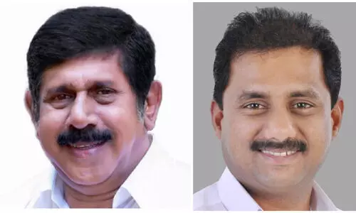 രാ​ജു ക​ല്ലും​പു​റ​വും ബി​നു കു​ന്ന​ന്താ​ന​വും ഒ.​ഐ.​സി.​സി ഗ്ലോ​ബ​ൽ ക​മ്മി​റ്റി​യി​ൽ