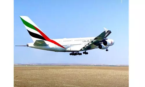 ഏ​റ്റ​വും വ​ലി​യ വി​മാ​നം സു​ഹാ​ർ വി​മാ​ന​ത്താ​വ​ള​ത്തി​ൽ