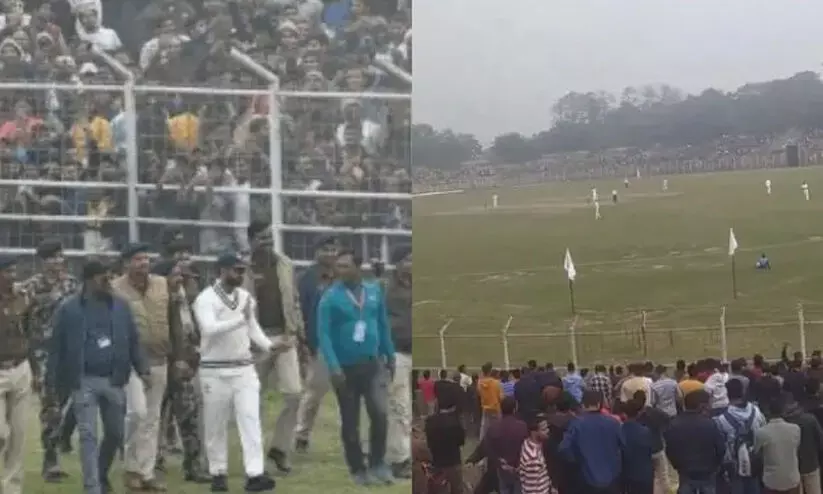 മുംബൈക്കെതിരെ രഞ്ജി കളിക്കാൻ ഗ്രൗണ്ടിൽ ബിഹാറിന്റെ രണ്ടു ടീമുകൾ! തർക്കം; ഒടുവിൽ സംഭവിച്ചത്... മുംബൈക്കെതിരെ രഞ്ജി കളിക്കാൻ ഗ്രൗണ്ടിൽ ബിഹാറിന്റെ രണ്ടു ടീമുകൾ! തർക്കം; ഒടുവിൽ സംഭവിച്ചത്...