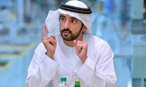 അധികാരമേറ്റതിന്‍റെ വാർഷികത്തിൽ പിതാവിന്​ ആശംസകളുമായി ശൈഖ്​ ഹംദാൻ