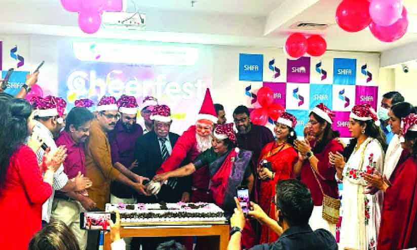 ഷി​ഫ അ​ല്‍ ജ​സീ​റ ആ​ശു​പ​ത്രി​യി​ൽ ക്രി​സ്മ​സ്-​പു​തു​വ​ത്സ​ര ആ​ഘോ​ഷം