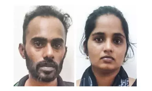 യു​വാ​വി​നെ ആ​ക്ര​മി​ച്ച കേ​സി​ൽ യു​വ​തി​യും ഭ​ർ​ത്താ​വും അ​റ​സ്റ്റി​ൽ