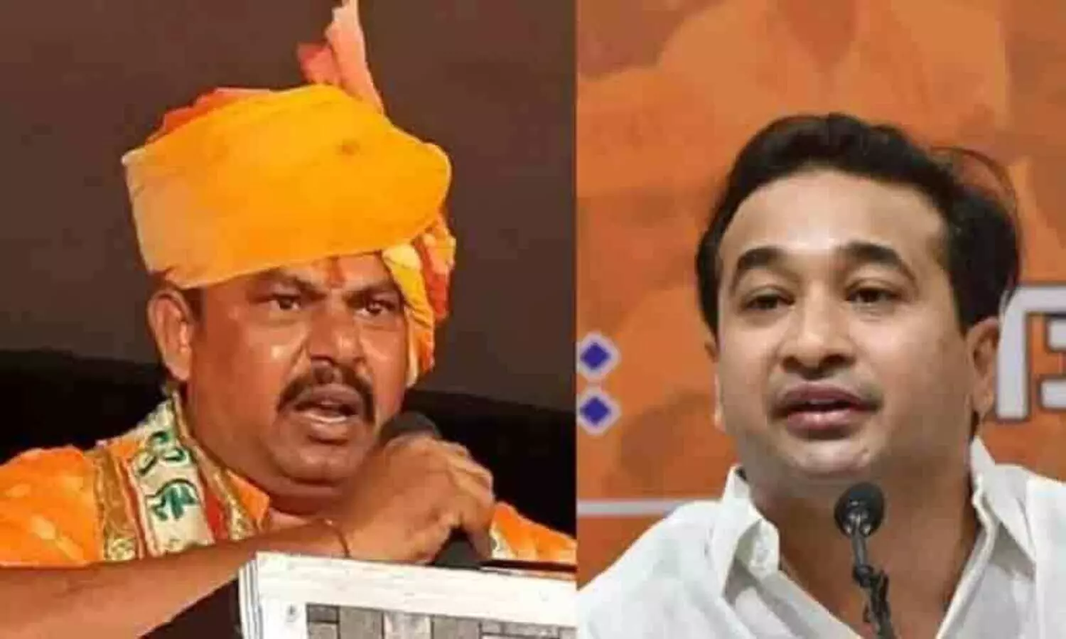 BJP MLAs Nitesh Rane and Raja Singh