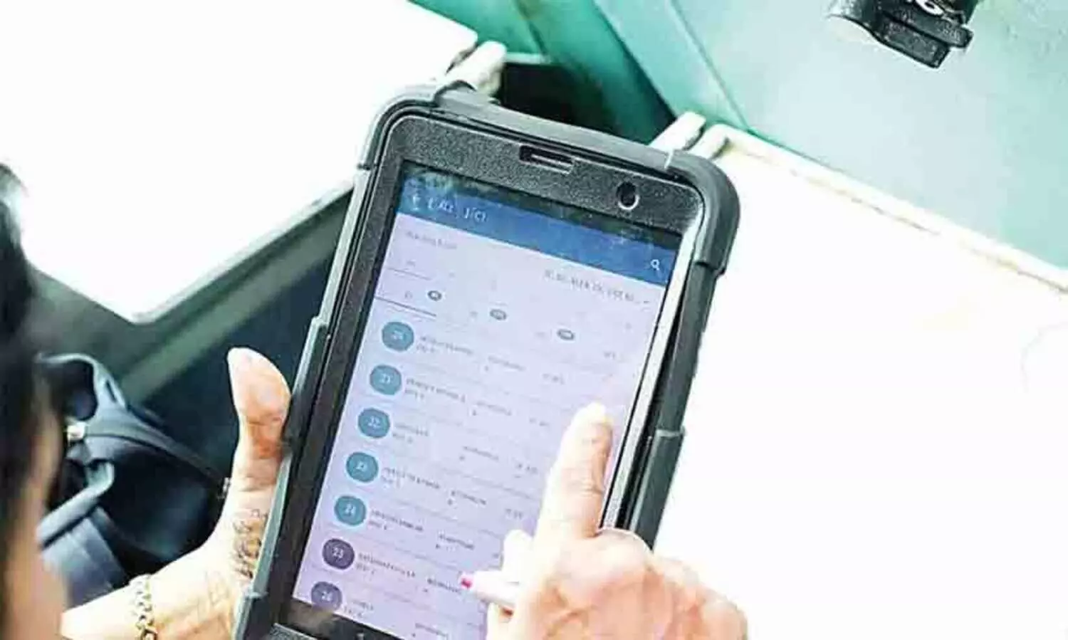 Railway ticket examiners