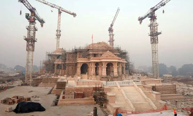 രാമക്ഷേത്ര പ്രതിഷ്ഠ ചടങ്ങ് ലൈവായി യു.പി ജയിലുകളിൽ കാണിക്കുമെന്ന് മന്ത്രി രാമക്ഷേത്ര പ്രതിഷ്ഠ ചടങ്ങ് ലൈവായി യു.പി ജയിലുകളിൽ കാണിക്കുമെന്ന് മന്ത്രി