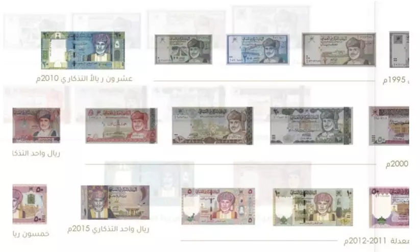 ഒമാനിൽ ചില നോട്ടുകളുടെ ഉപയോഗം അവസാനിപ്പിക്കുന്നു