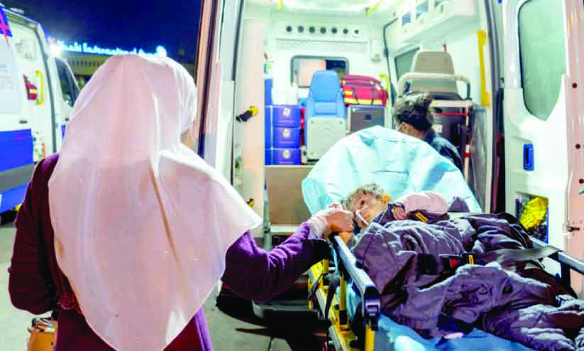 ഗസ്സയിൽ പരിക്കേറ്റ കുട്ടികളുടെ ഒരു സംഘംകൂടി എത്തി ഗസ്സയിൽ പരിക്കേറ്റ കുട്ടികളുടെ ഒരു സംഘംകൂടി എത്തി