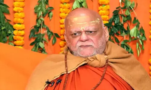 അയോധ്യ പ്രതിഷ്ഠക്ക് പോകില്ല; പുരി ശങ്കരാചാര്യ മാപ്പ് പറയണമെന്ന്