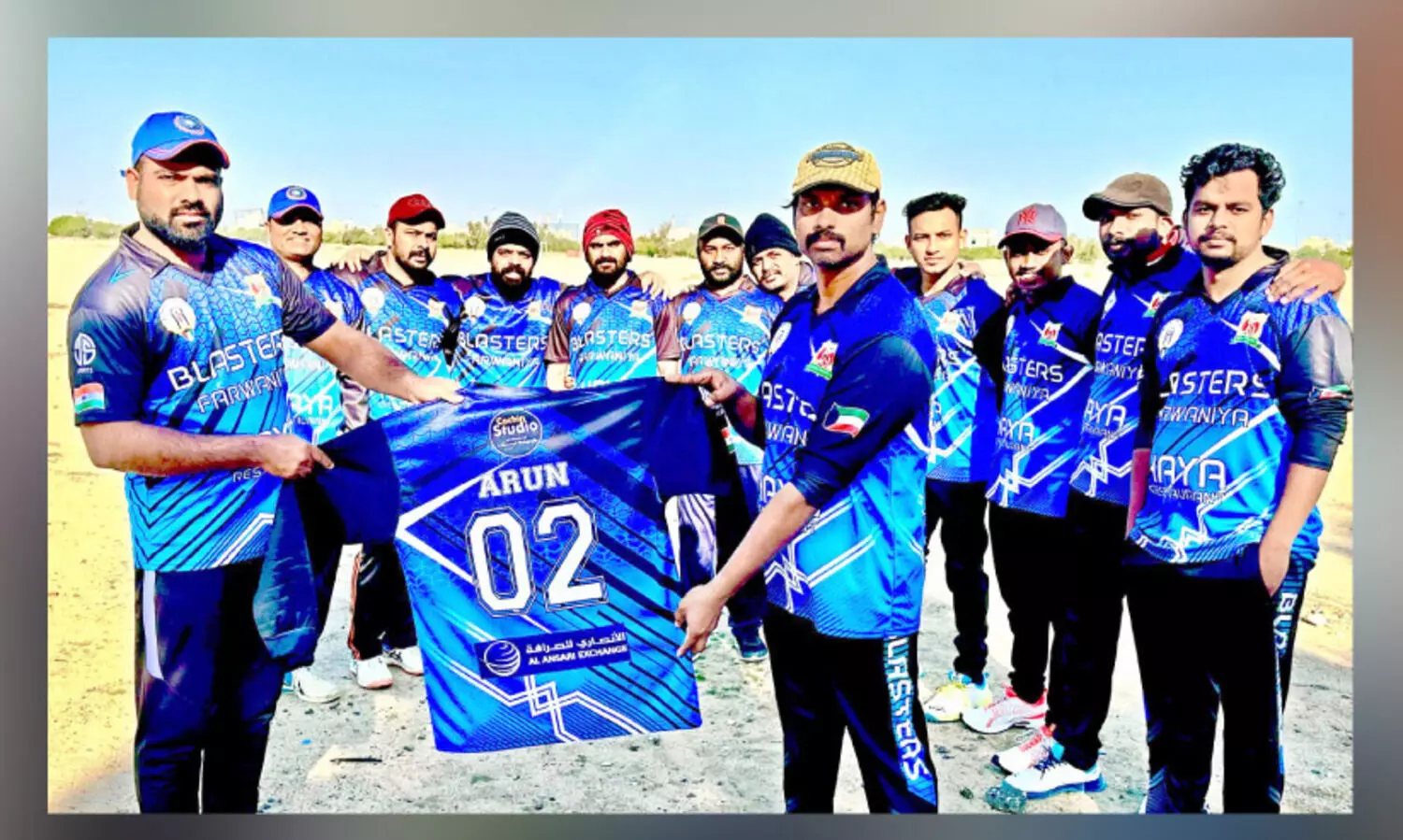 ഫ​ർ​വാ​നി​യ ബ്ലാ​സ്റ്റേ​ഴ്സ് ജ​ഴ്‌​സി പ്ര​കാ​ശ​നം ചെ​യ്തു