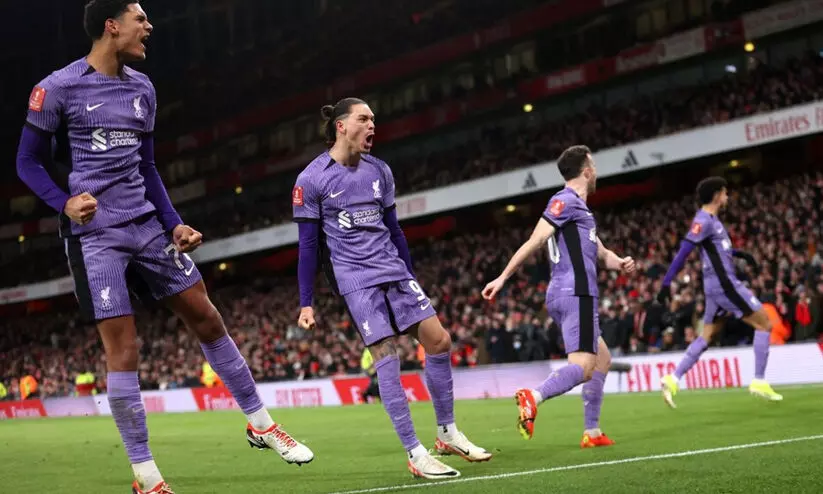 അവസരങ്ങൾ പാഴാക്കി ആഴ്സണൽ; എമിറേറ്റ്സിൽ ലിവർപൂളിന്റെ വിജയഭേരി അവസരങ്ങൾ പാഴാക്കി ആഴ്സണൽ; എമിറേറ്റ്സിൽ ലിവർപൂളിന്റെ വിജയഭേരി