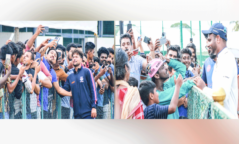 രഞ്ജി ക്രിക്കറ്റ്; ഉത്സവമാക്കി എസ്​.ഡി കോളജ്​ സ്​റ്റേഡിയം