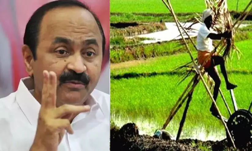 കര്ഷക ആത്മഹത്യക്ക് ഉത്തരവാദി സര്ക്കാരെന്ന് വി.ഡി.സതീശൻ കര്ഷക ആത്മഹത്യക്ക് ഉത്തരവാദി സര്ക്കാരെന്ന് വി.ഡി.സതീശൻ