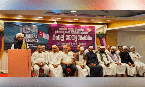 സ​മ​സ്ത ആ​ദ​ർ​ശ​ത്തി​ൽ സ​ന്ധി​ ചെ​യ്യാ​ത്ത പ്ര​സ്ഥാ​നം -സ​ലാ​ഹു​ദ്ദീ​ൻ ഫൈ​സി