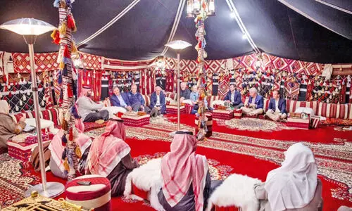 അമേരിക്കൻ സെനറ്റർമാരുമായി സൗ​ദി കിരീടാവകാശി ചർച്ച നടത്തി