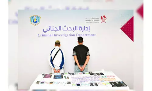 മൊ​ബൈ​ൽ ഫോ​ണു​ക​ൾ മോ​ഷ​ണം; ര​ണ്ടു​പേ​ർ അ​റ​സ്റ്റി​ൽ