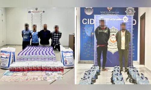 മ​ദ്യനി​ർ​മാ​ണം: ആ​റു പേ​ർ പി​ടി​യി​ൽ