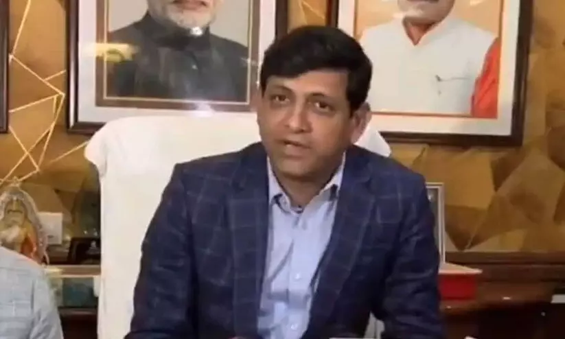 കടകളിൽ രാമക്ഷേത്ര മോഡൽ സ്ഥാപിച്ചില്ലെങ്കിൽ പാഠംപഠിപ്പിക്കുമെന്ന് ഇൻഡോർ മേയർ