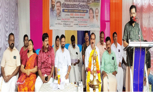 പടിഞ്ഞാറെ കല്ലടയിൽ ജില്ല പഞ്ചായത്തിന്റെ ഇൻഡോർ സ്റ്റേഡിയത്തിന്​ തുടക്കം