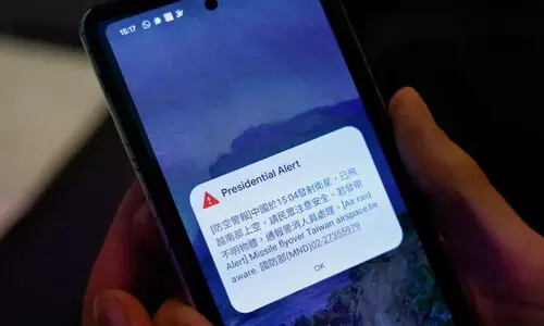 ചൈന ഉപഗ്രഹം വിക്ഷേപിച്ചു; പിന്നാലെ ജനങ്ങൾക്ക് മുന്നറിയിപ്പ് നൽകി ത‌യ്‌വാൻ