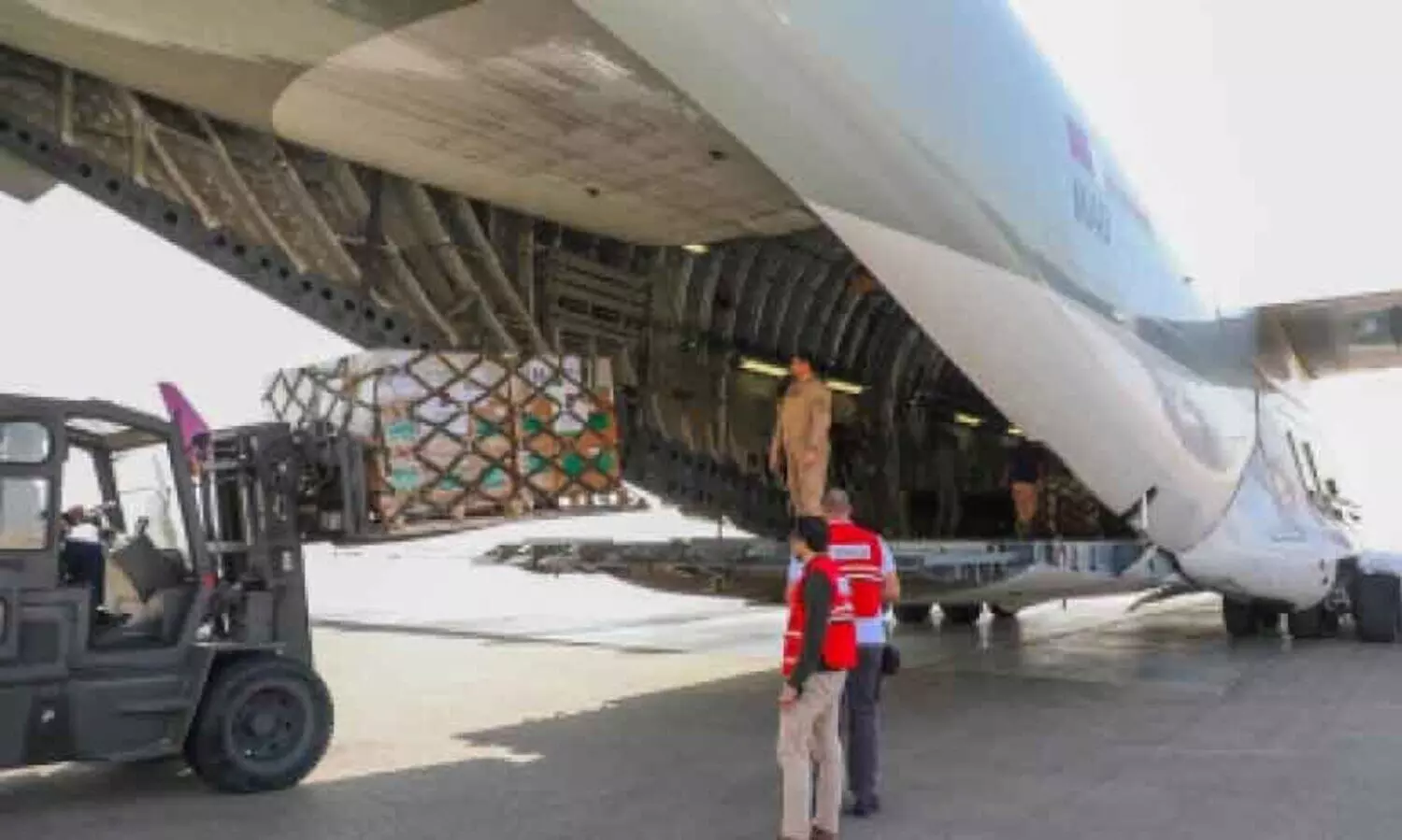 ഗസ്സ: 60ാമത് വിമാനം അയച്ച് ഖത്തർ