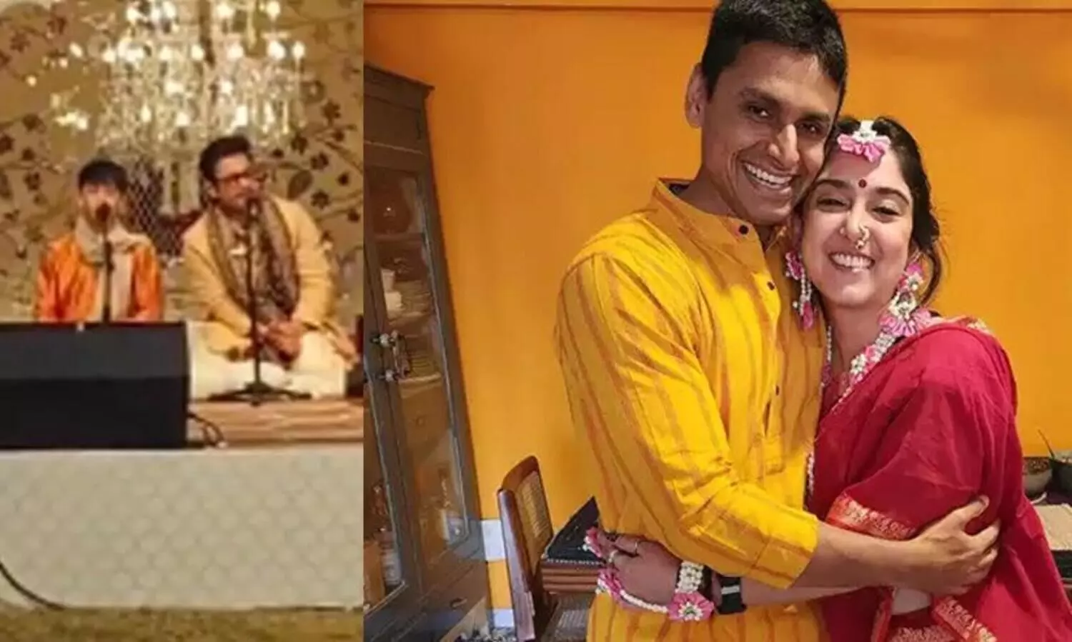 Ira Khans Baby Brother Azad Sings Phoolon Ka Taaro Ka At Her Sangeet Ceremony