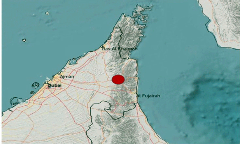 മ​സാ​ഫി​യി​ൽ ചെ​റു ഭൂ​ച​ല​നം