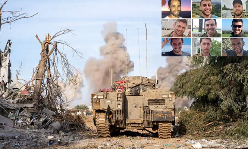 ടണൽ തകർക്കുന്നതിനിടെ ആറ് ഇസ്രായേൽ സൈനികർ കൊല്ലപ്പെട്ടു; സംഭവം സൈന്യം കൂടെകൂട്ടിയ മാധ്യമപ്രവർത്തകരുടെ കൺമുന്നിൽ ടണൽ തകർക്കുന്നതിനിടെ ആറ് ഇസ്രായേൽ സൈനികർ കൊല്ലപ്പെട്ടു; സംഭവം സൈന്യം കൂടെകൂട്ടിയ മാധ്യമപ്രവർത്തകരുടെ കൺമുന്നിൽ