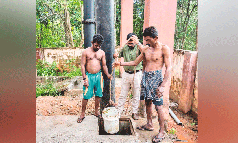 ജ​ൽ​ജീ​വ​ൻ മി​ഷ​ൻ;  മ​ണ്ണൂ​രിൽ ഏ​ഴ് വാ​ർ​ഡു​ക​ളി​ൽ ജ​ല​വി​ത​ര​ണം ഉ​ട​ൻ