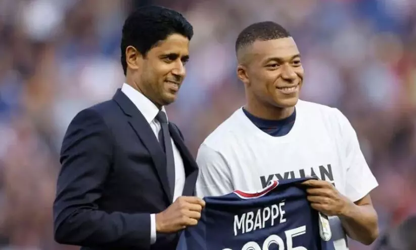 എംബാപ്പെ എവിടേക്ക്? താരത്തിന് ഏറ്റവും മികച്ച ക്ലബ് പി.എസ്.ജി, പാരീസിൽ തുടരണമെന്നാണ് ആഗ്രഹമെന്നും ക്ലബ് പ്രസിഡന്‍റ്