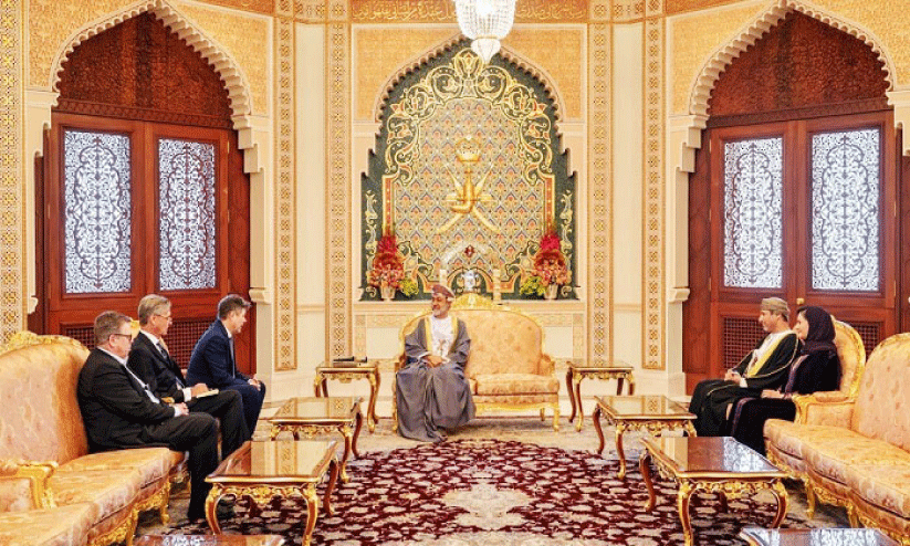 സു​ൽ​ത്താ​നു​മാ​യി ജ​ർ​മ​ൻ മ​ന്ത്രി ചർച്ച ന​ട​ത്തി