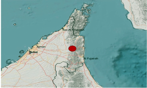 മ​സാ​ഫി​യി​ൽ ചെ​റു ഭൂ​ച​ല​നം