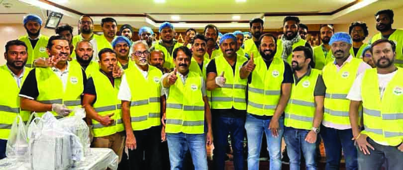 ഒ.ഐ.സി.സി കാരുണ്യ സ്പർശം ബിരിയാണി ചലഞ്ച്