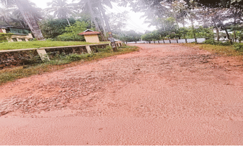 വേ​ങ്ങ-​ക​ണ്ട​മം​ഗ​ലം റോ​ഡി​ലൂ​ടെ ക​ഠി​ന​മീ യാ​ത്ര