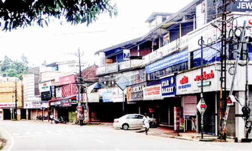 ഇടുക്കി ജില്ല ഹർത്താൽ പൂർണം