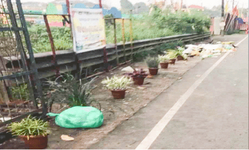 സ്നേഹാരാമം പദ്ധതിയും പൊളിച്ചു