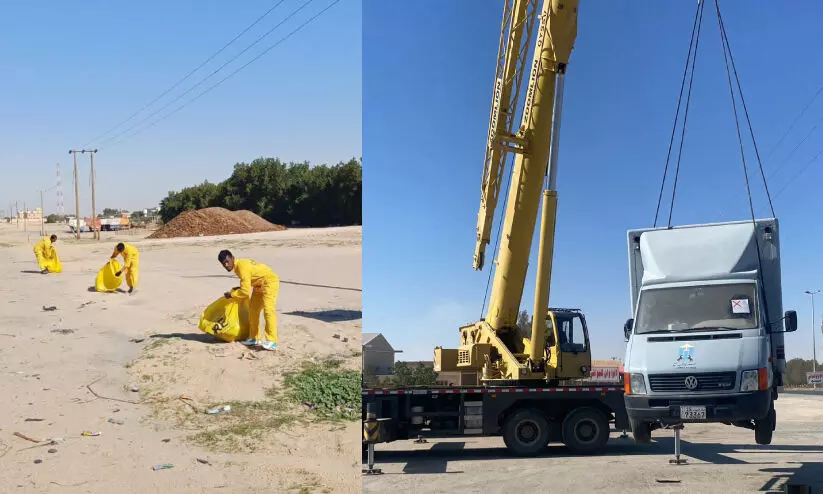 കു​വൈ​ത്ത്: ഉ​പേ​ക്ഷി​ക്ക​പ്പെ​ട്ട വാ​ഹ​ന​ങ്ങ​ളും ബോ​ട്ടു​ക​ളും നീ​ക്കും