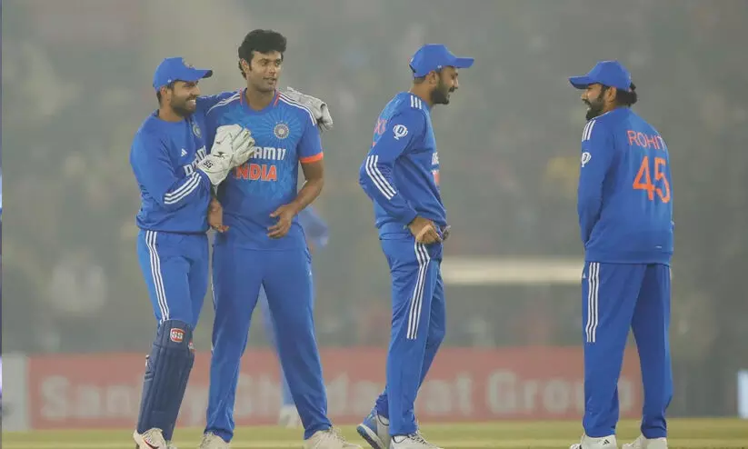 അഫ്ഗാനെതിരെ ഇന്ത്യക്ക് 159 റൺസ് വിജയലക്ഷ്യം