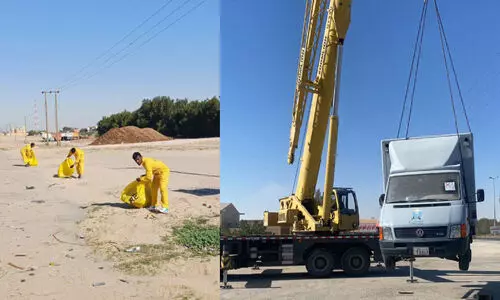 കു​വൈ​ത്ത്: ഉ​പേ​ക്ഷി​ക്ക​പ്പെ​ട്ട വാ​ഹ​ന​ങ്ങ​ളും ബോ​ട്ടു​ക​ളും നീ​ക്കും