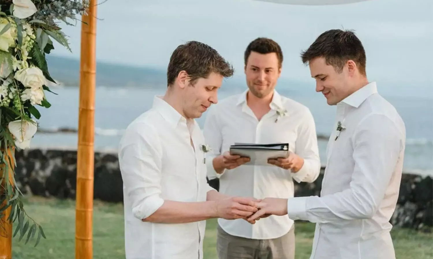 എ.ഐ സൃഷ്ടിച്ചതല്ല..! ഓപൺഎ.ഐ സി.ഇ.ഒ സാം ആൾട്ട്മാൻ വിവാഹിതനായി, പങ്കാളി ദീർഘകാല സുഹൃത്ത്