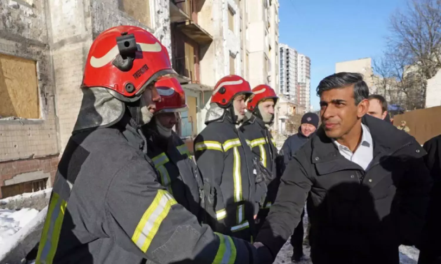 ബ്രിട്ടീഷ് പ്രധാനമന്ത്രി യുക്രെയ്നിൽ; കൂടുതൽ സൈനിക ധനസഹായം നൽകും