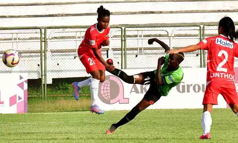 വനിതാ ലീഗ്: ഗോ​കു​ലം-കിക്ക്സ്റ്റാർട്ട് മത്സരം സമനിലയിൽ