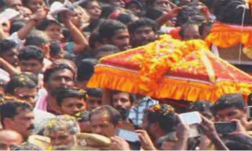 തിരുവാഭരണ ഘോഷയാത്ര നാളെ പുറപ്പെടും