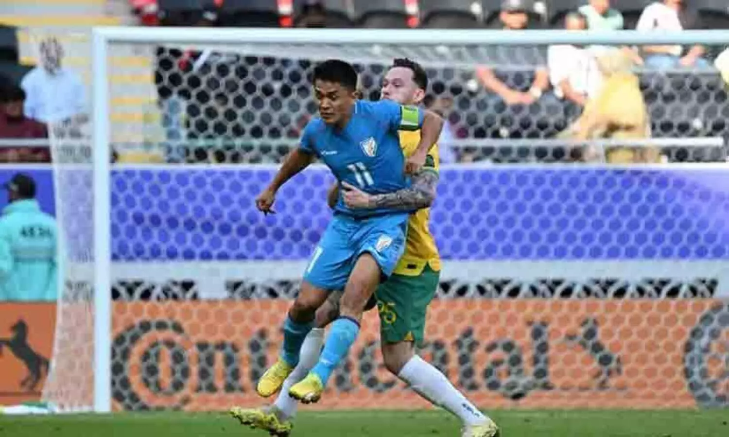 ഏഷ്യൻ കപ്പ്: ആസ്ട്രേലിയയെ ആദ്യ പകുതിയിൽ സമനിലയിൽ പൂട്ടി ഇന്ത്യ